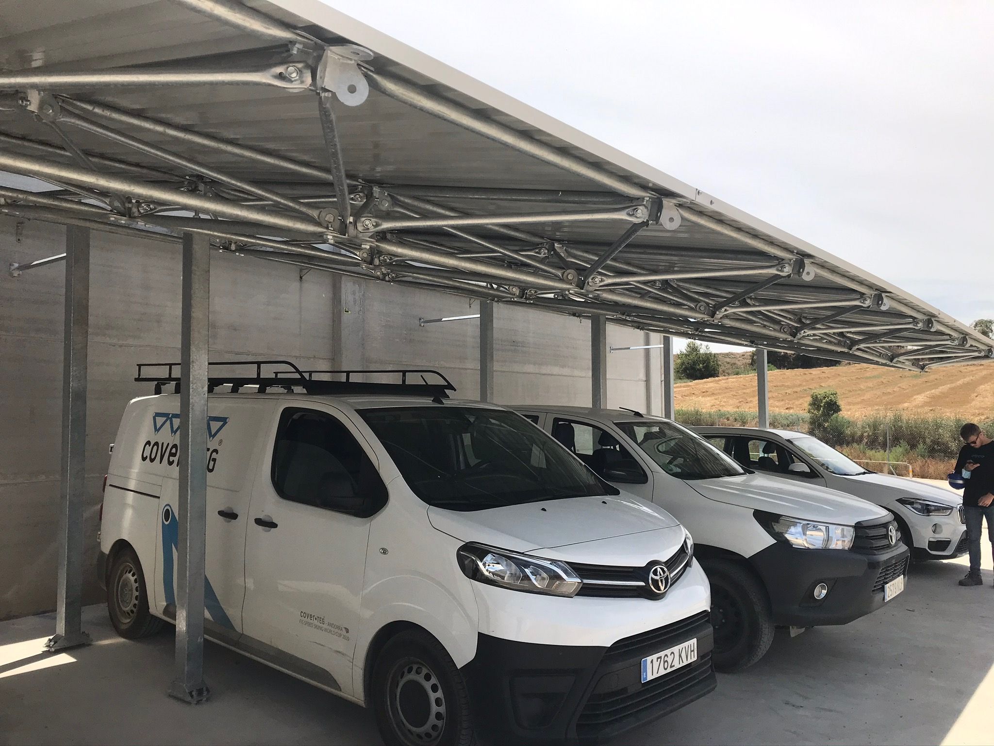 Read more about the article CoverTEG, Marquesina Fotovoltaica, Cervera