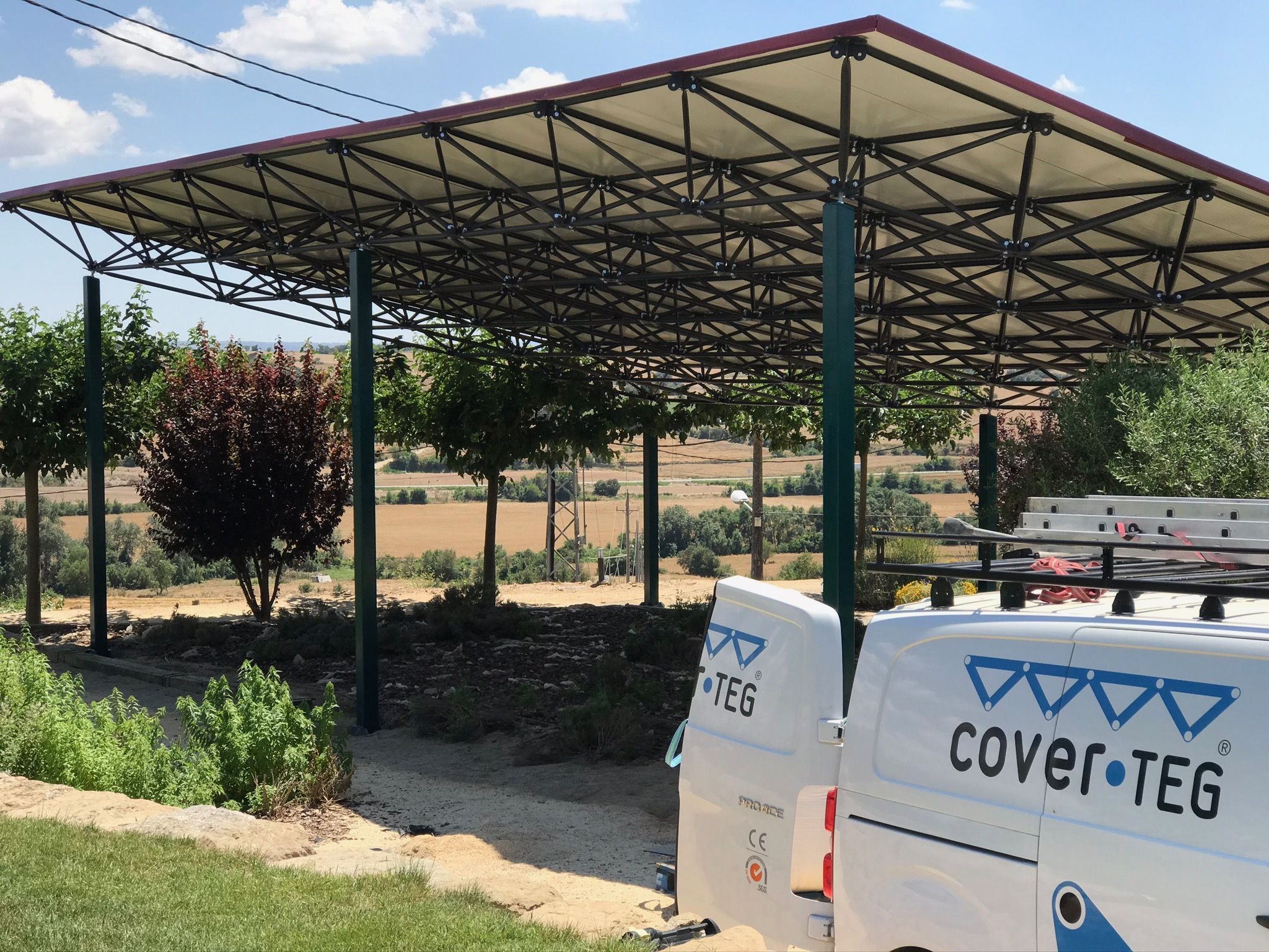 Read more about the article CoverTEG, Marquesina Fotovoltaica, Calaf