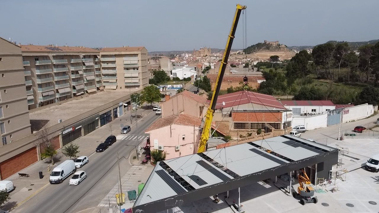 Read more about the article Coverteg, Marquesina Gasolinera Alcañiz, Coverteg KIT