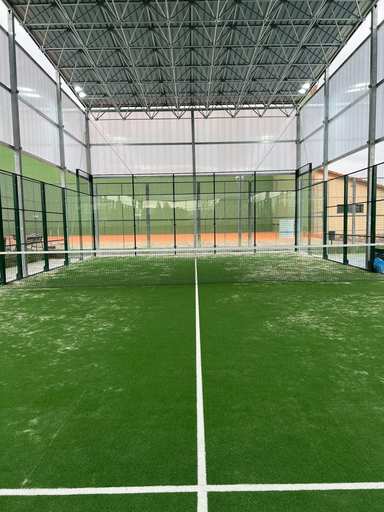 cubiertas para pistas deportivas