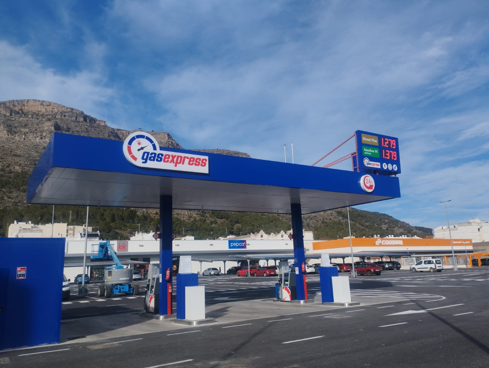 Read more about the article Coverteg, Marquesina Gasolinera Tavernes de Valldigna, Coverteg KIT